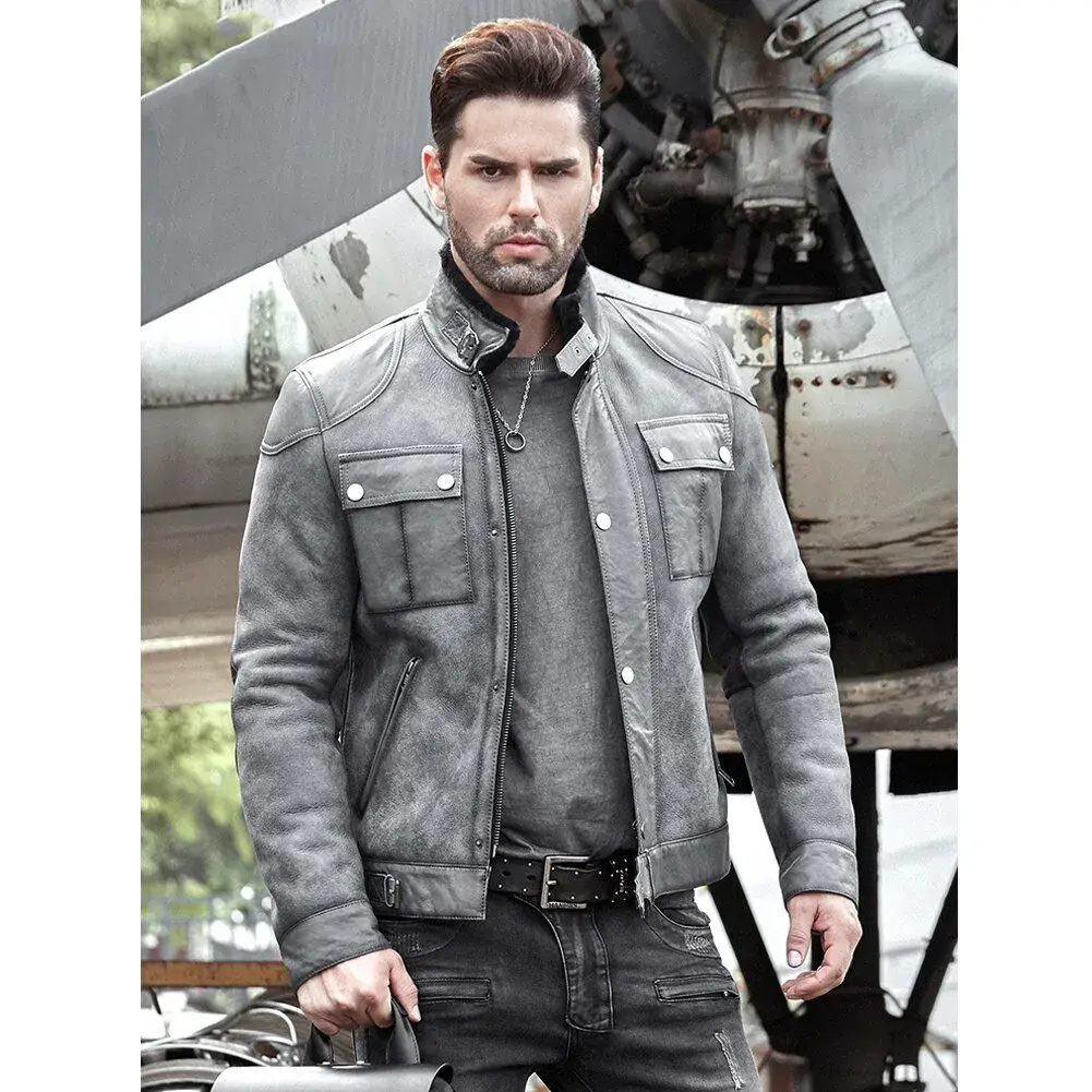 mens gray sports jacket