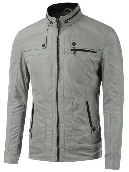 mens gray sports jacket