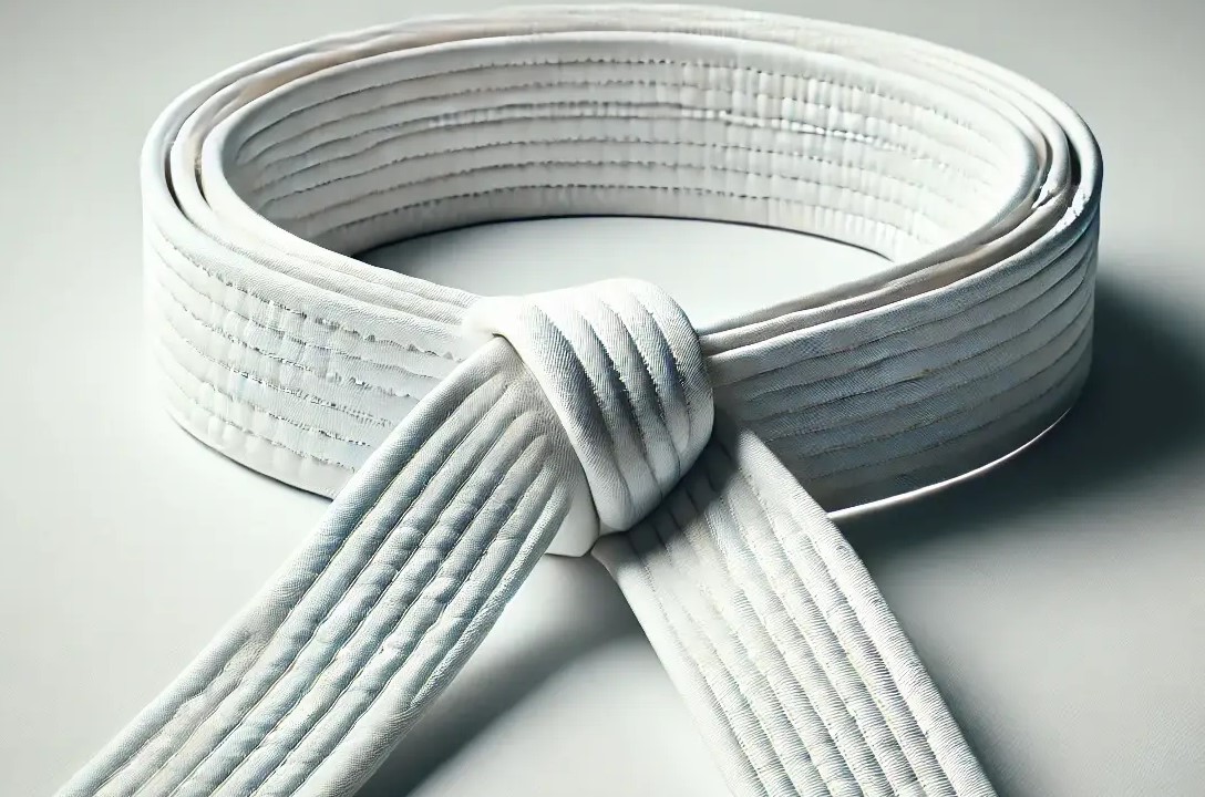 karate belt white