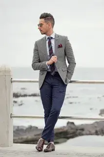 Men's Gray Sports Jacket